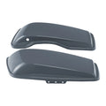 Hard Saddlebag Lids for Harley Touring Street Glide (2014–2024) Gunship Gray