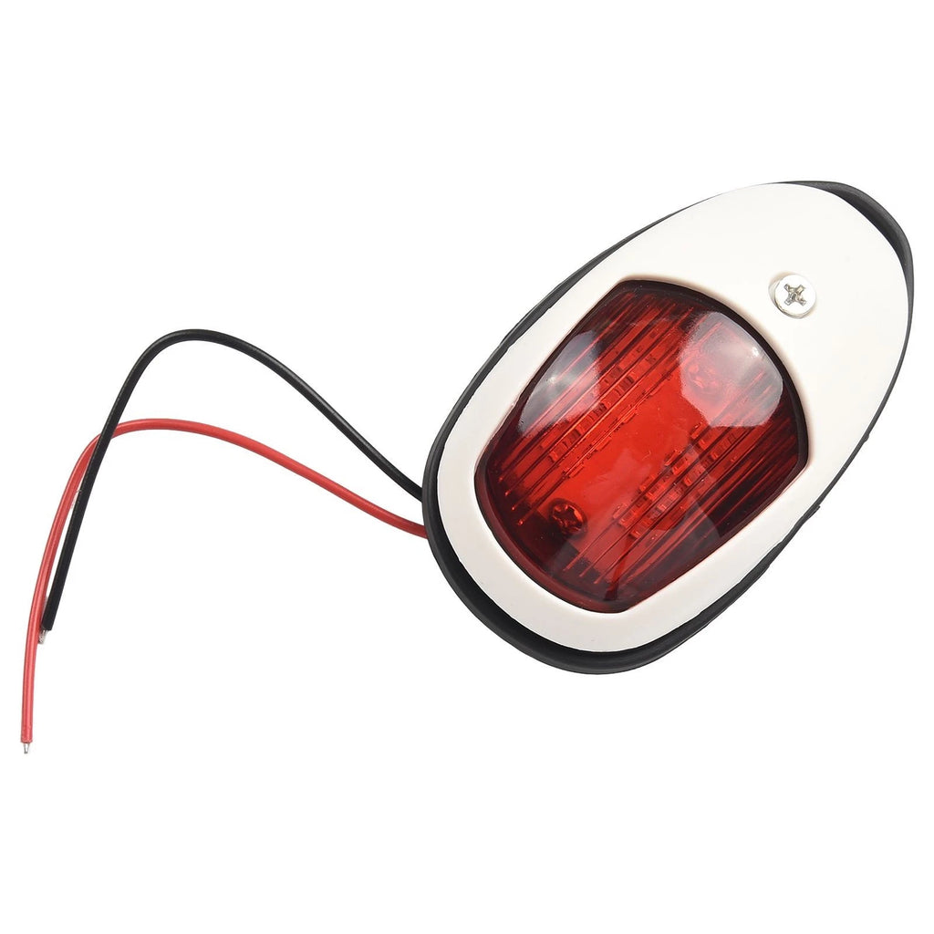 8 LED Navigation Lights for Boats - Red & Green