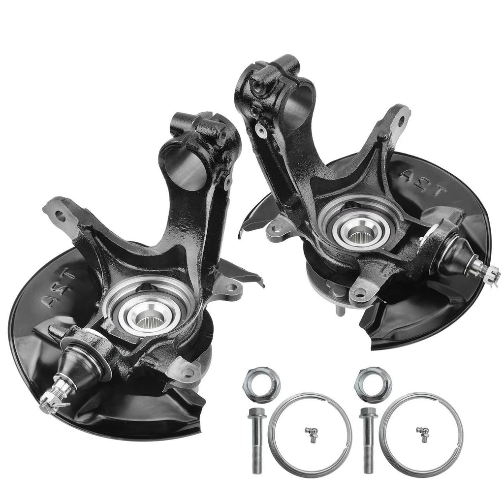 Pair Front Steering Knuckle & Hub Bearing for Honda Accord (2013–2017)