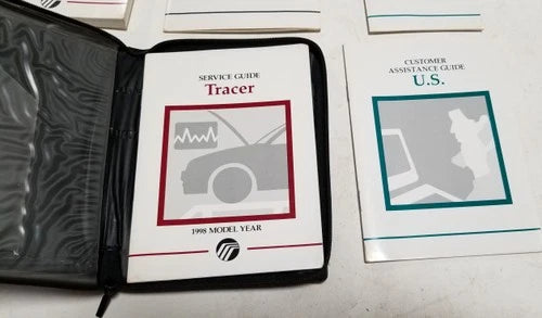 Factory Owners Manual Set for Mercury Tracer (1998)