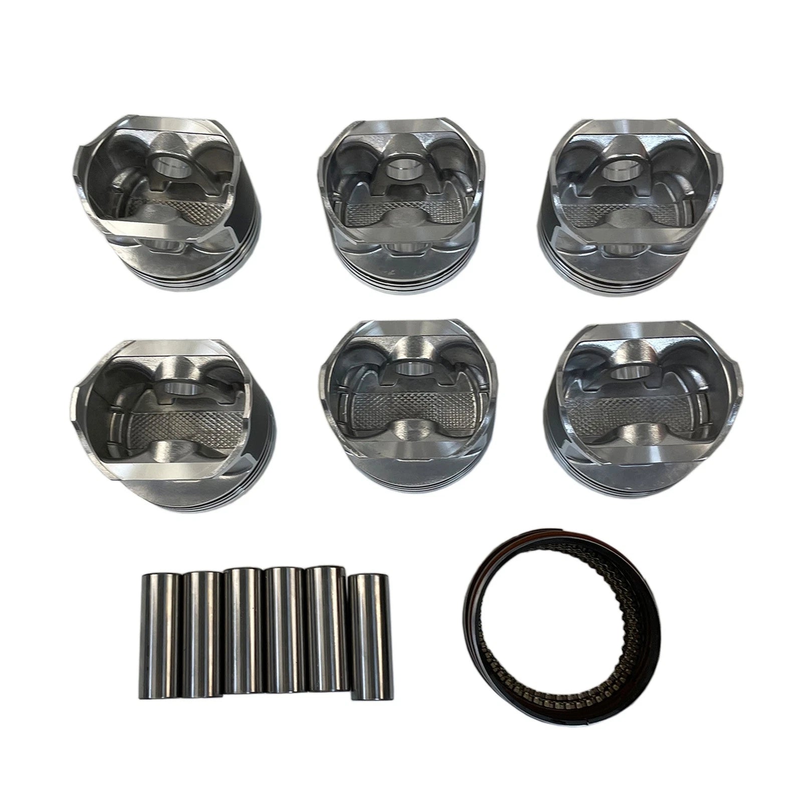 Set of 6 Pistons with Rings for Jeep 4.0L (1996–2006)