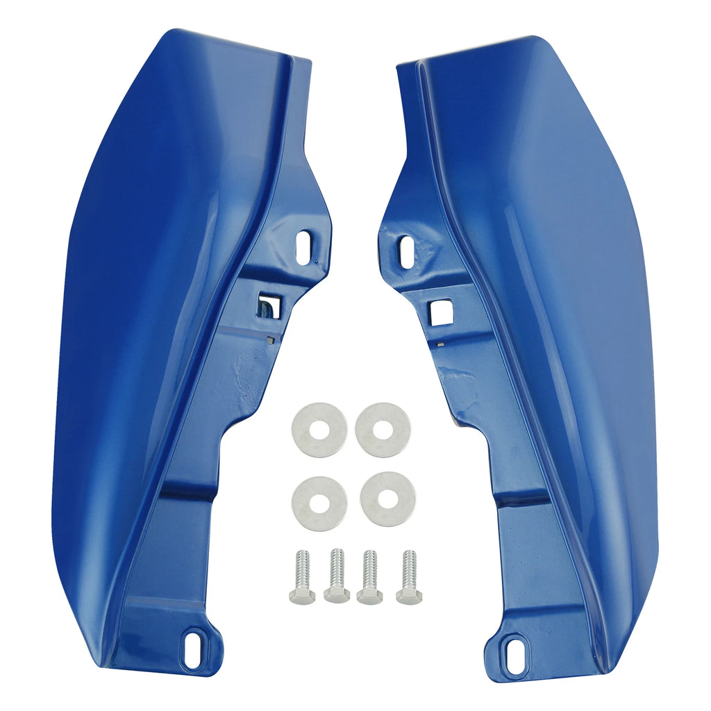 Mid Frame Air Deflectors for Harley Touring Road Glide (2009–2023) Electric Blue