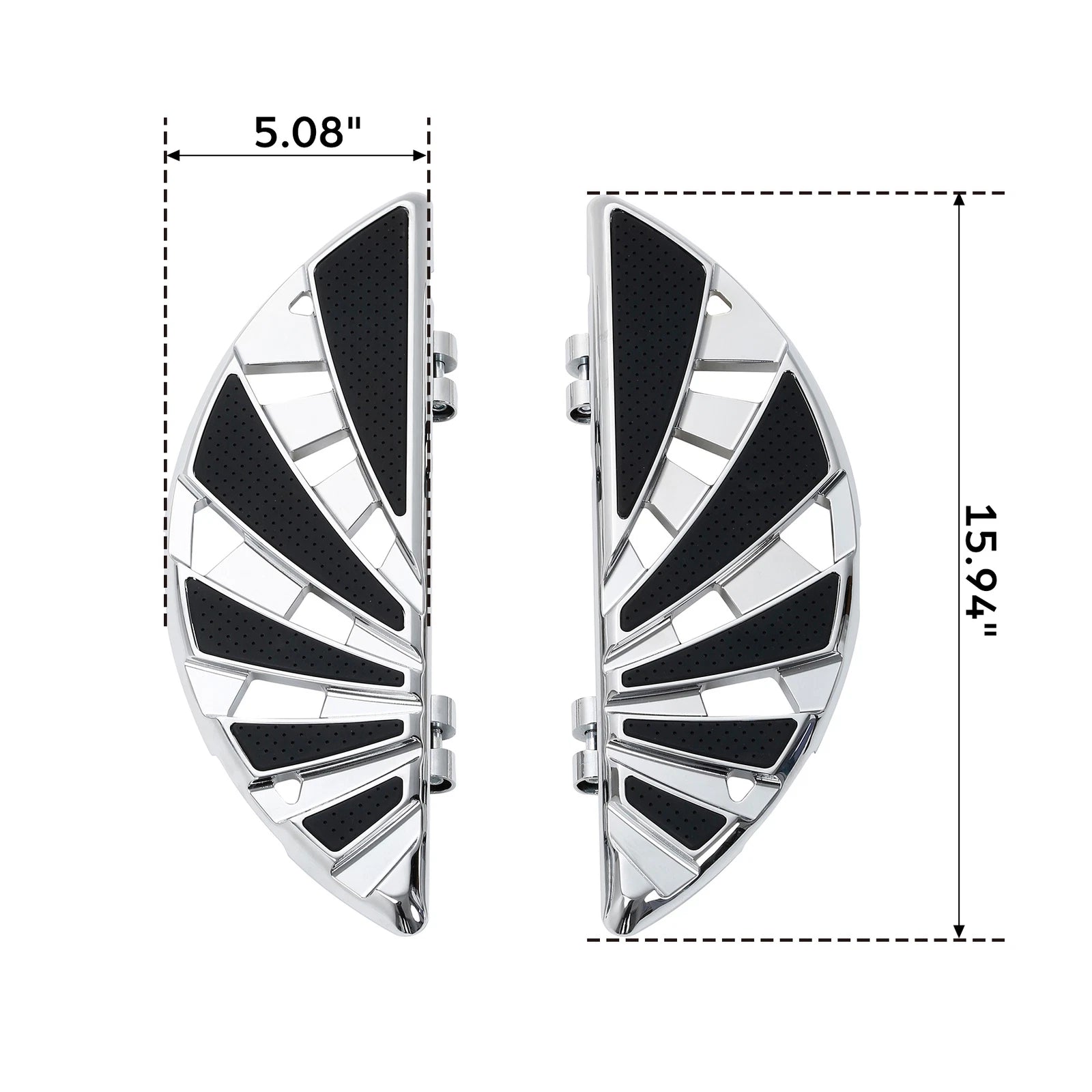 Driver Floorboard Footboard for Harley Electra Street Road Glide King (1986–Present)