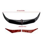 Bat Brow Batwing Fairing Accent Trim for Electra Glide, Street Glide, Trike (1996–2013)