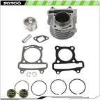 80cc Big Bore Cylinder Rebuild Kit for Chinese Scooter QMB139