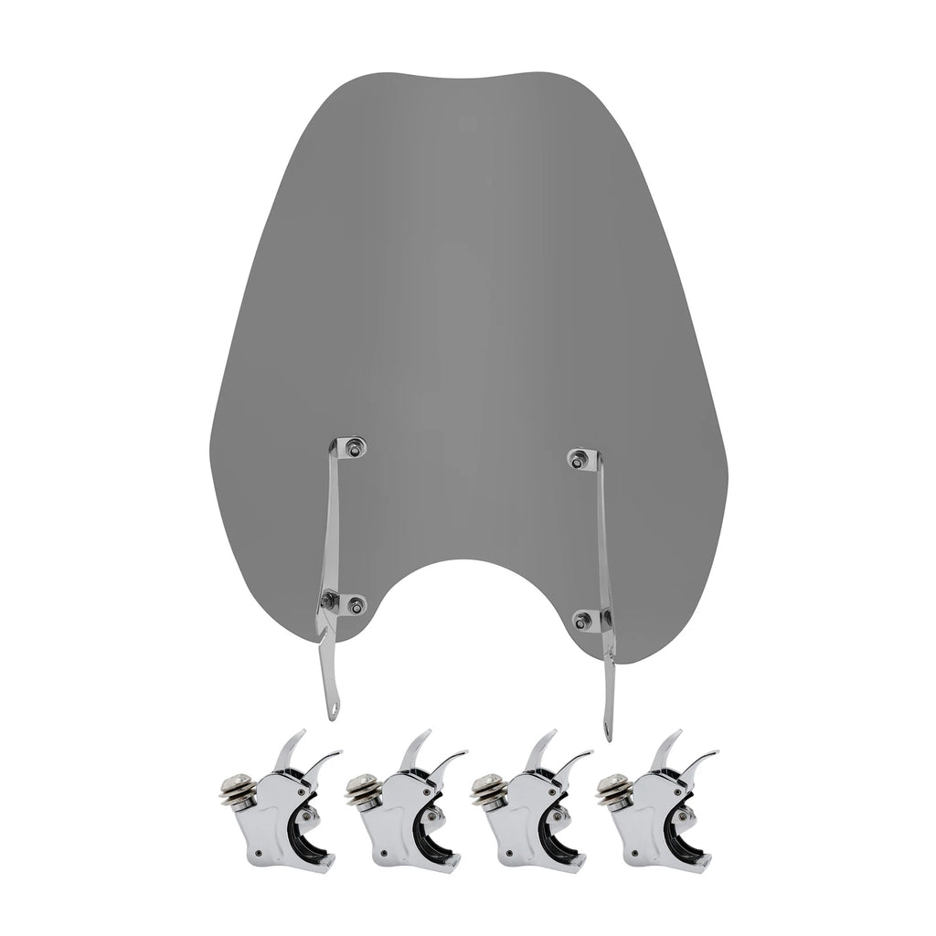 Windscreen & 39mm Clamps for Harley Sportster XL 883 1200