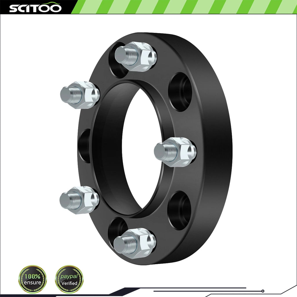 Set of 4 Wheel Spacers 5x150 1" 14x1.5 for Toyota Tundra Land Cruiser Sequoia