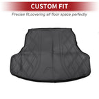Cargo Liner Rear Trunk Mat for Nissan Sentra (2014–2019) Diamond Pattern