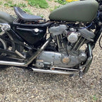 3" Spring Solo Seat Bracket for Harley Sportster