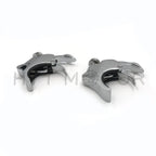 2X Windshield Clamps for Harley Dyna Street Bob XL1200X (2011–2023) Chrome