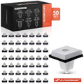 50Pcs Fender Bumper Moulding Clips for Hyundai