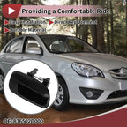 Exterior Door Handle for Hyundai Elantra Rear Right Black ABS (2011-2016)
