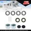 Trailer Bearing Kit for 2000 Lbs Trailer Axle (1-1/16")