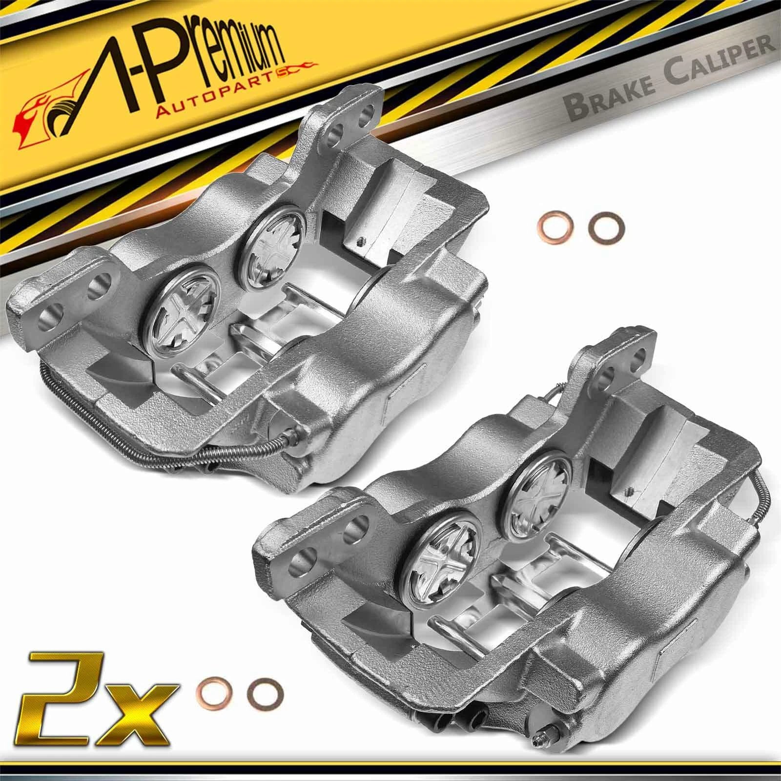 Pair Rear Brake Calipers for Chevrolet C6500 C7500 Topkick (1997â2002)
