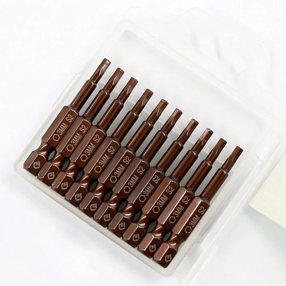Screwdriver Bit 1/4 Inch Hex 50mm for Electric Screwdriver