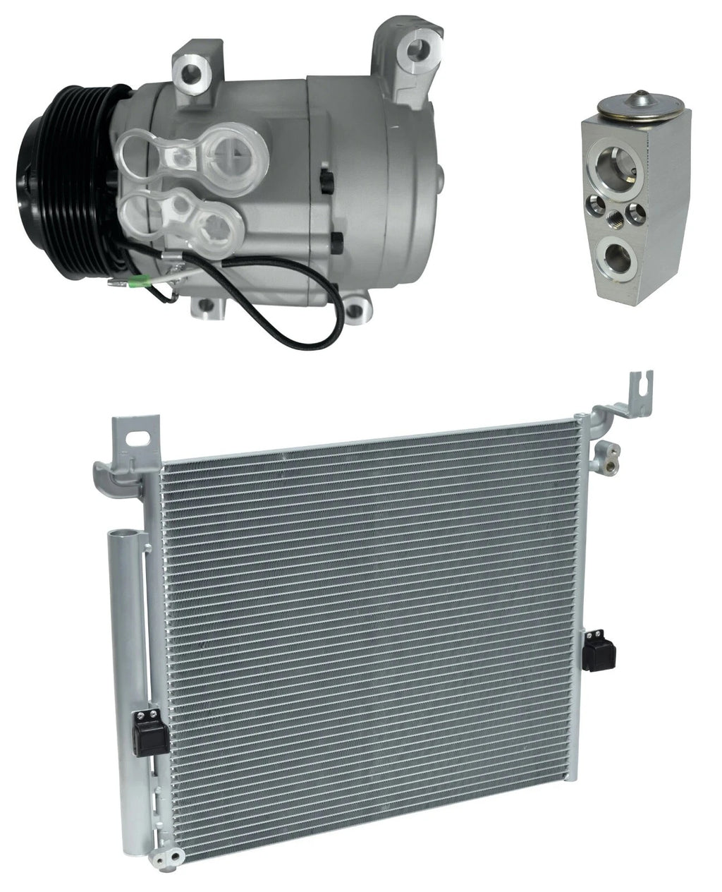 A/C Compressor Kit With Condenser for Toyota Tacoma 2.7 4.0 (2009–2015)