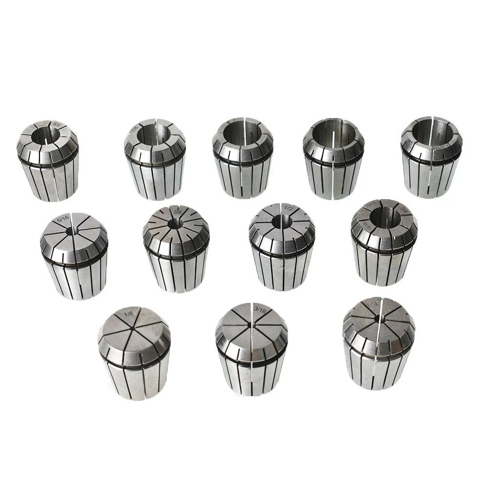 12Pcs ER40 Collet Set for Precision Chuck (1/8" - 1-1/8")