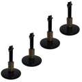 Pack of 4 Snow Plow Shoe Assembly for Western Meyer (Fits 6AHW3)