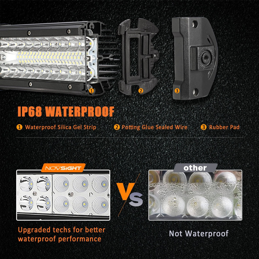 32 Inch LED Light Bar for Offroad Truck UTV SUV (180W)
