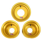 Set of 2 DWT Gold 11" Front & 9" Rear Rims for Honda ATC 250R 350X 200X