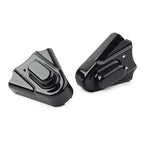 ABS Kuryakyn Gloss Black Phantom Covers for Harley Softail FXST/C