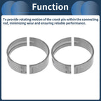 Main Bearing Set No.034105561 for Audi 80 (1981–1995) 12 Pcs