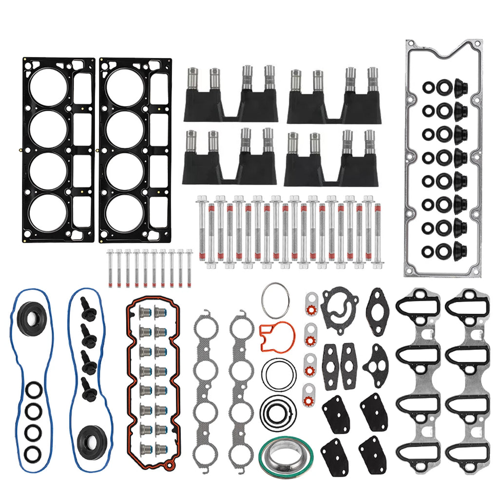 Head Gasket Bolts Lifters Guides Kit for Chevy Silverado 1500 5.3L V8 (2004–2013)