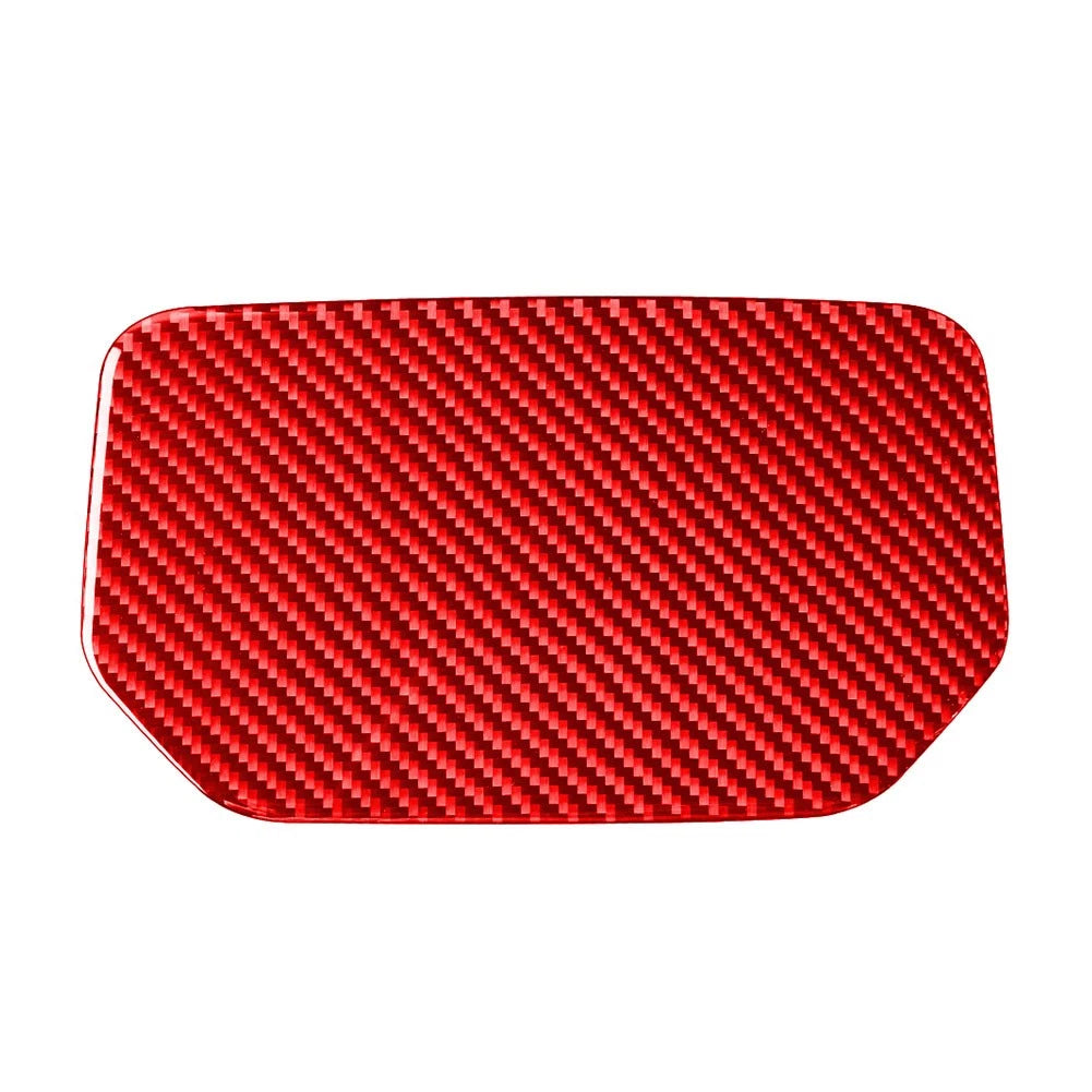 Carbon Fiber Inner Dashboard Storage Box Cover Trim for Toyota Tundra (2014–2021)