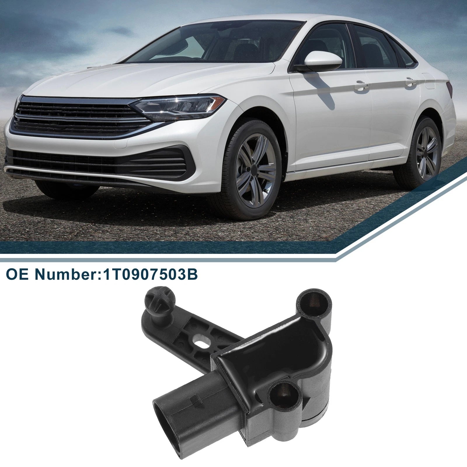 Air Suspension Ride Height Level Sensor for VW Jetta (2006–2010) No. 1T0907503B