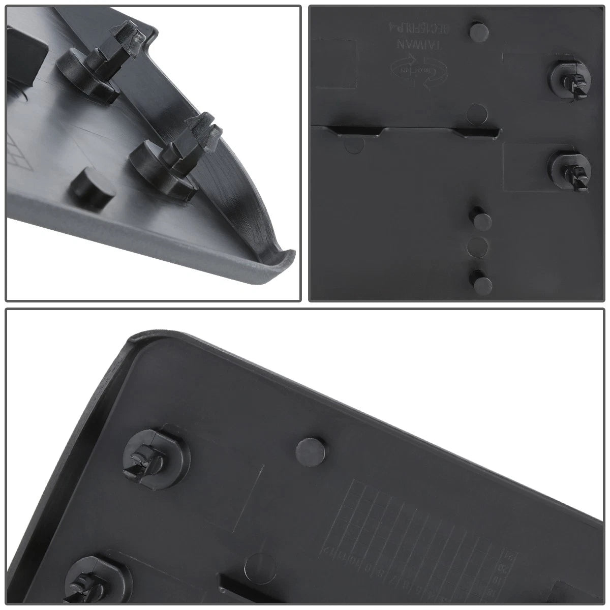 Front Bumper License Plate Mounting Bracket for Mercedes C300 C43 C63 AMG (2015–2020)