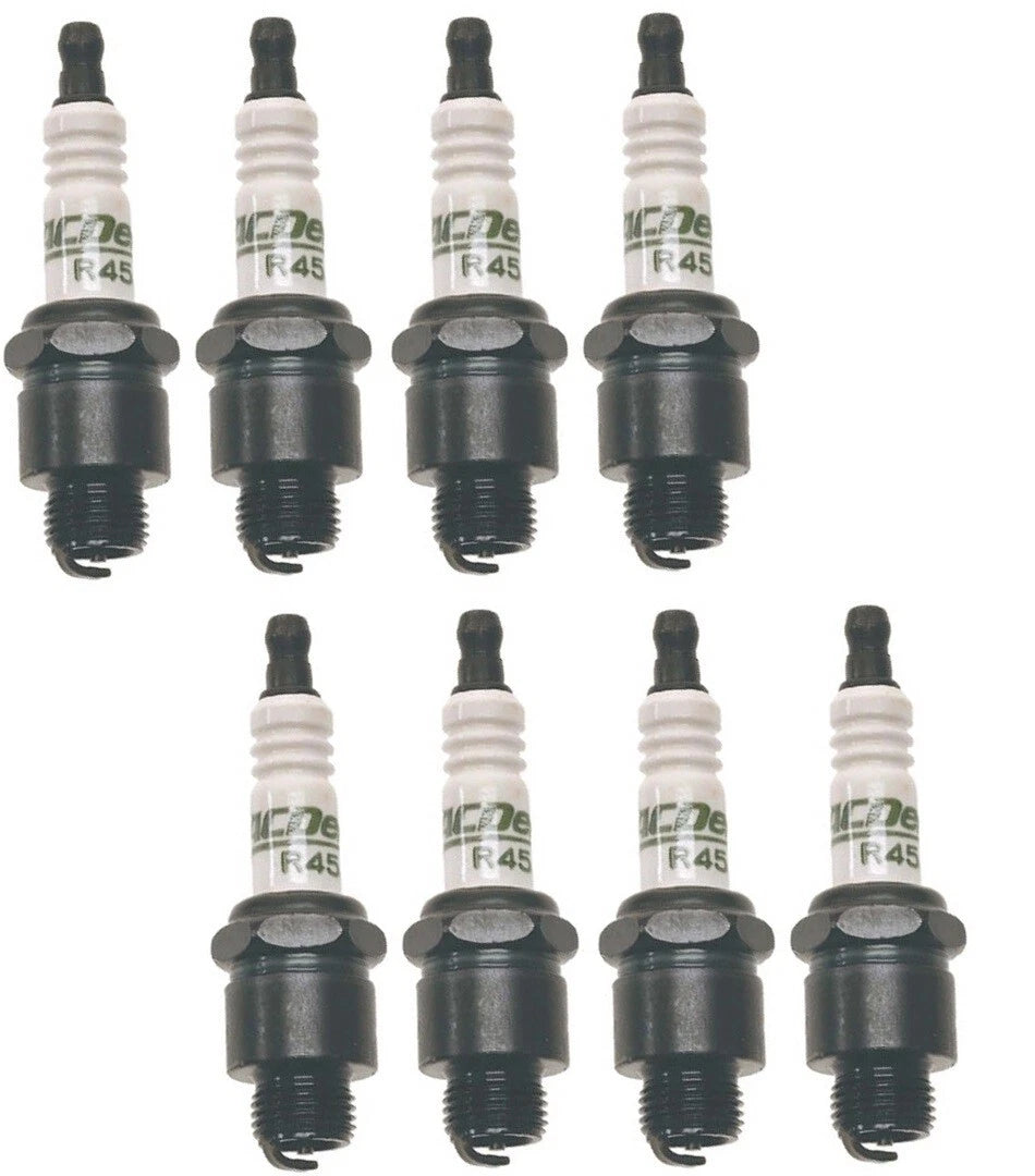 Set of 8 Spark Plugs for Buick Cadillac Pontiac Chevy Dodge Fargo (8 Cyl)