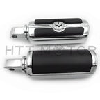 Chrome Gear Skull Footpeg for Victory Cross Roads (2018–2023)