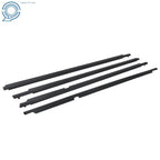 Set of 4 Door Weatherstrip Window Moulding Trim Seals for Toyota Corolla (2011)