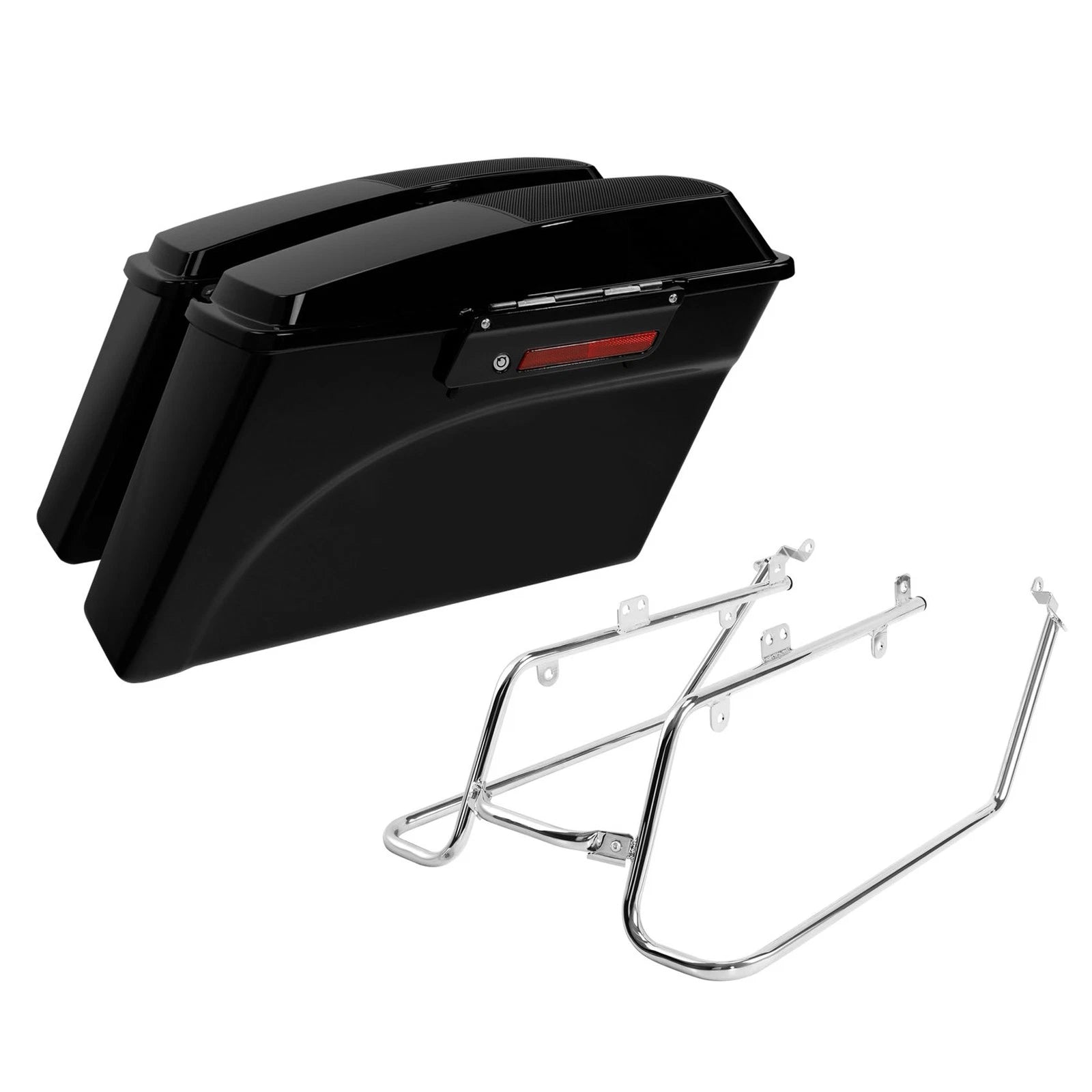 Hard Saddlebags Speaker Lid Conversion Bracket for Harley Fat Bob (2008–2017)