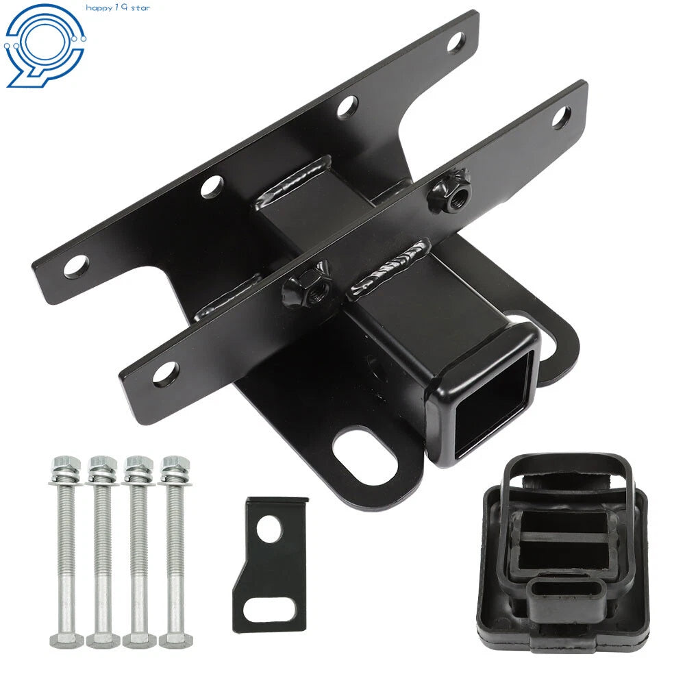 Textured Trailer Hitch Receiver for Jeep Wrangler JL/JLU (2018–2022) TG-HC2J003B