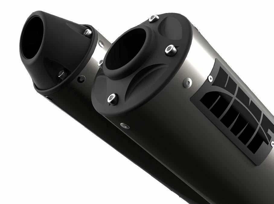 HMF Blackout Slip On Exhaust for Honda TRX450R (2004–2005)