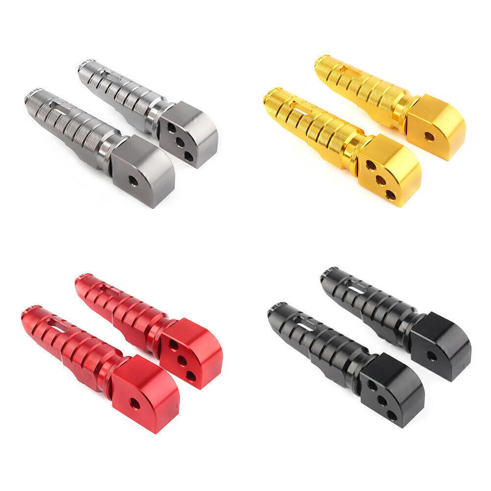 Rear Passenger Foot Rest Pegs for Kawasaki Ninja ZX-6R ZX-10R Z600 Z900 Z1000 (2000–2023)