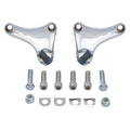 Chrome Passenger Footpeg Mounts for Harley Sportster (2004-2013)