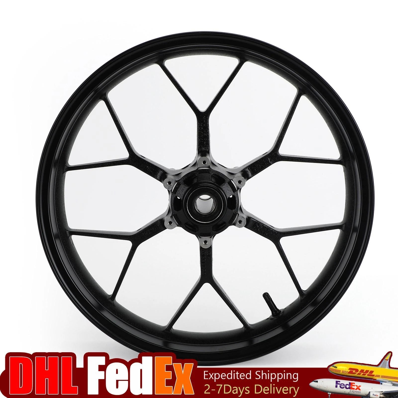 Black Front Wheel Rim for Honda CBR1000RR (2008–2016) #2