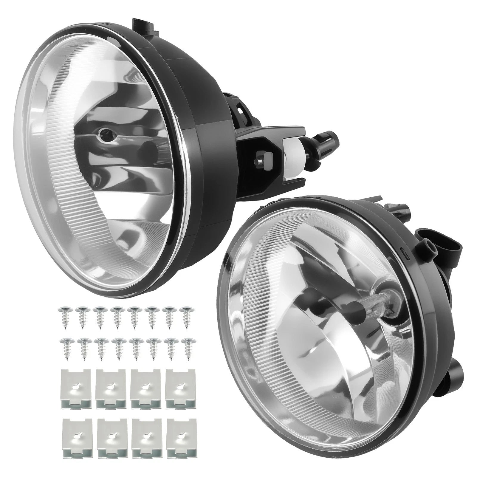 Bumper Fog Lights + Bulbs for Tacoma (2005–2011) Tundra (2007–2013)