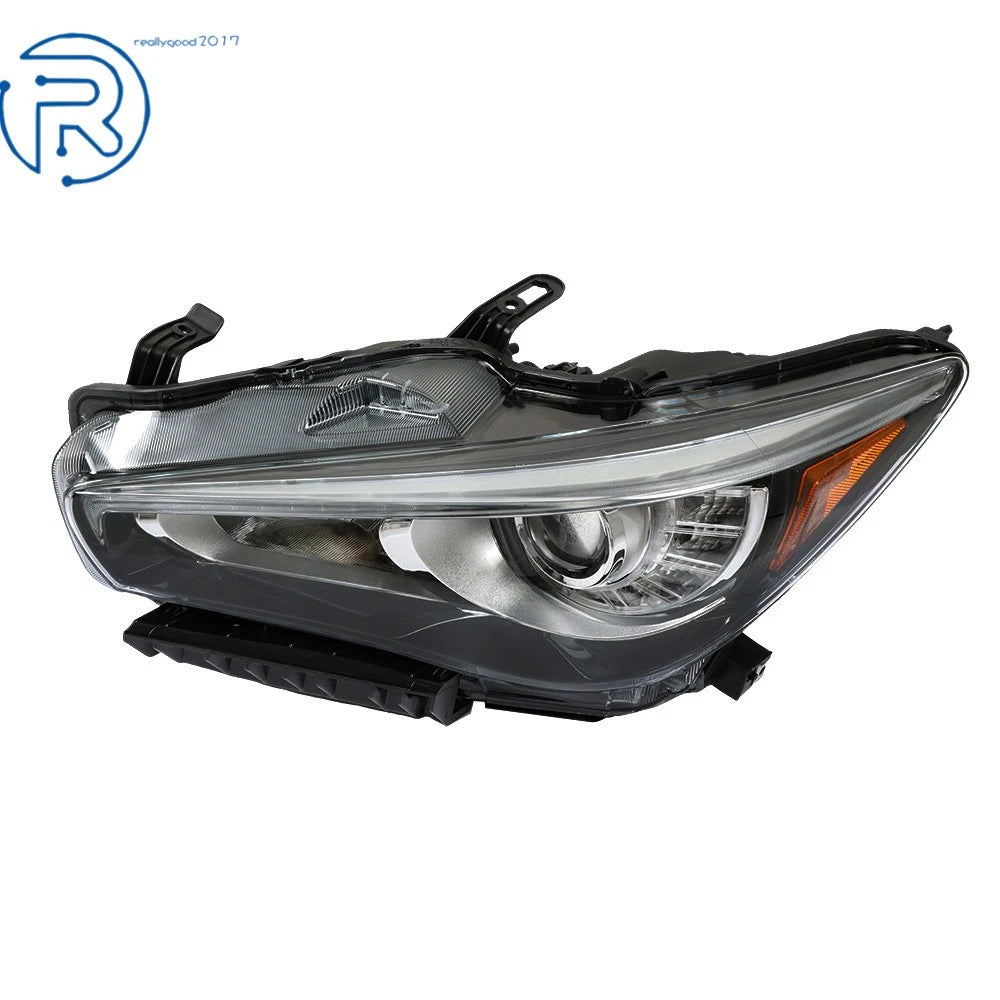 LED Headlight for Infiniti Q50 (2014-2022) Left Side with DRL Chrome