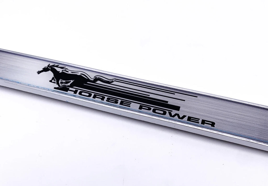 License Plate Frame Chrome for Ford Mustang (2015–2023)