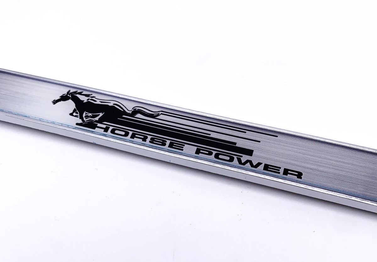 License Plate Frame Chrome for Ford Mustang (2015–2023)