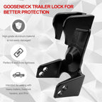 Gooseneck Trailer Lock for RVs (Black)