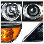 Driver Left Side Chrome Housing Amber Corner Headlight for Toyota Tundra (2014–2017)