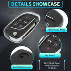 Keyless Key Fob Shell Case for Chevrolet Camaro Equinox (2010-2019)