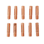 2 Shroud & 10pcs MB15 Welding Contact Tips 0.8mm for Welding Equipment