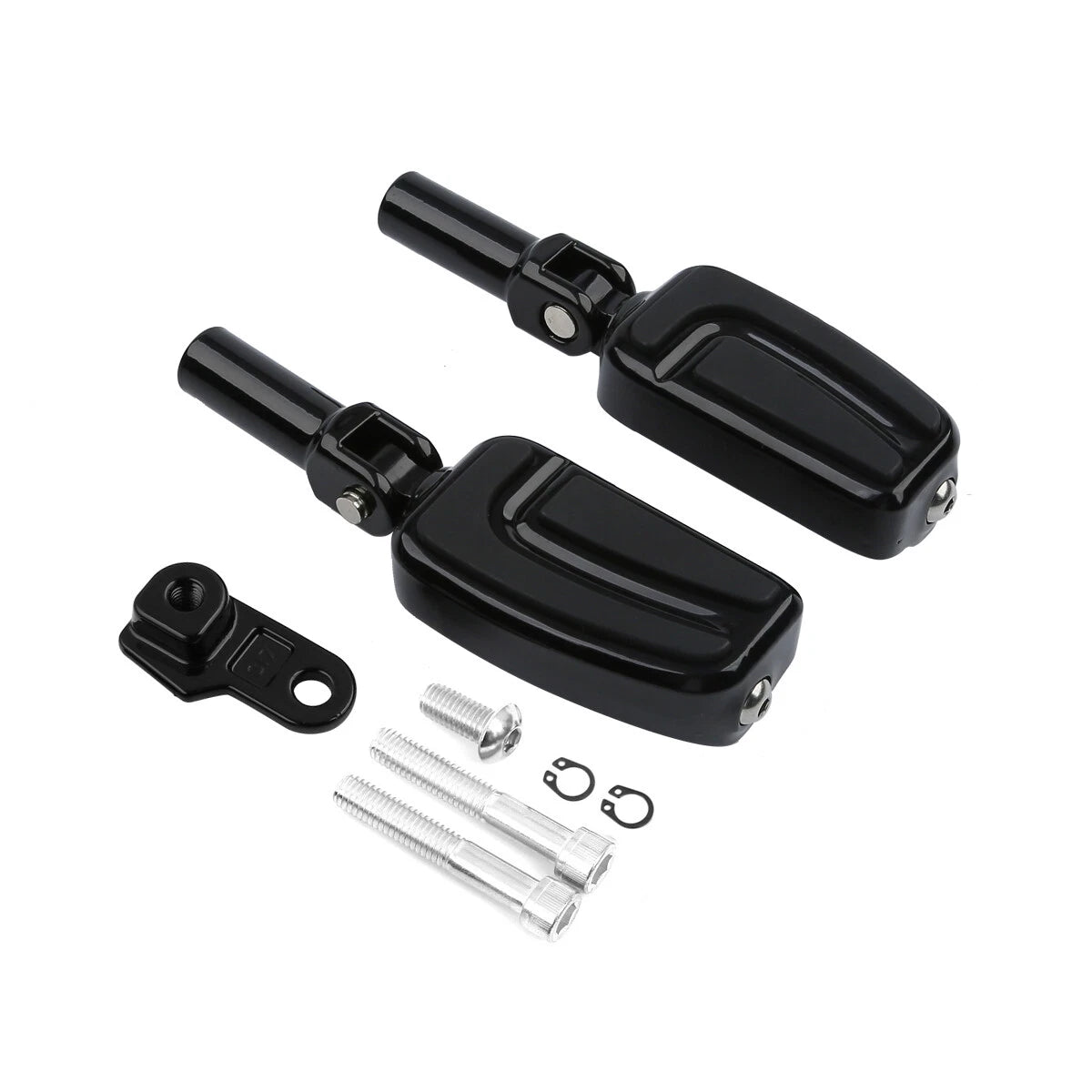 Passenger Footpegs Mount for Harley Softail Slim (2012–2017), Cross Bones (2008–2011)