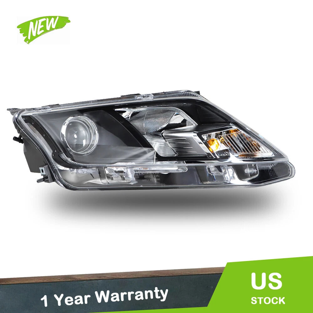 Halogen Headlight for Ford Fusion (2010–2012) Right Side Black