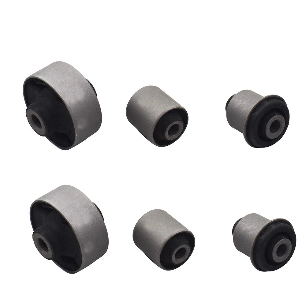 Set of 6 Front Lower Control Arm Bushings for Acura TSX (2004–2008)